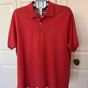Lacoste Men's Red Polo